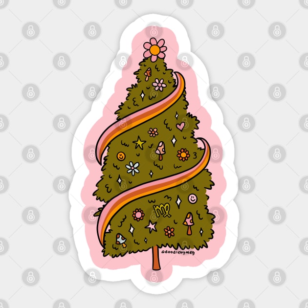 Virgo Tree Sticker by Doodle by Meg